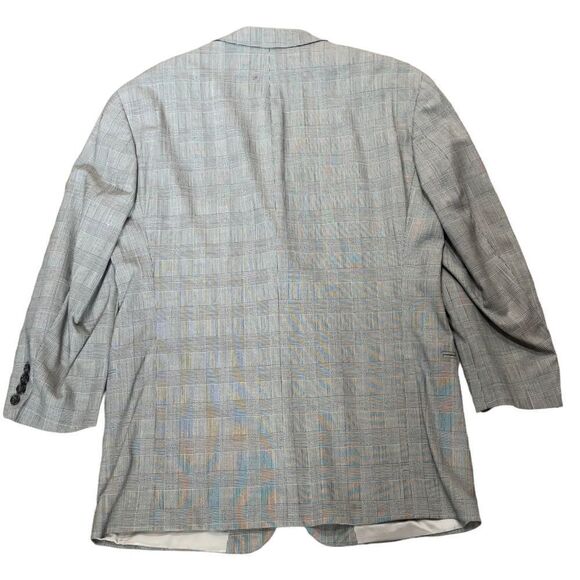 HUGO BOSS Plaid 3-Button Suit Jacket Sz 42R - Picture 2 of 14
